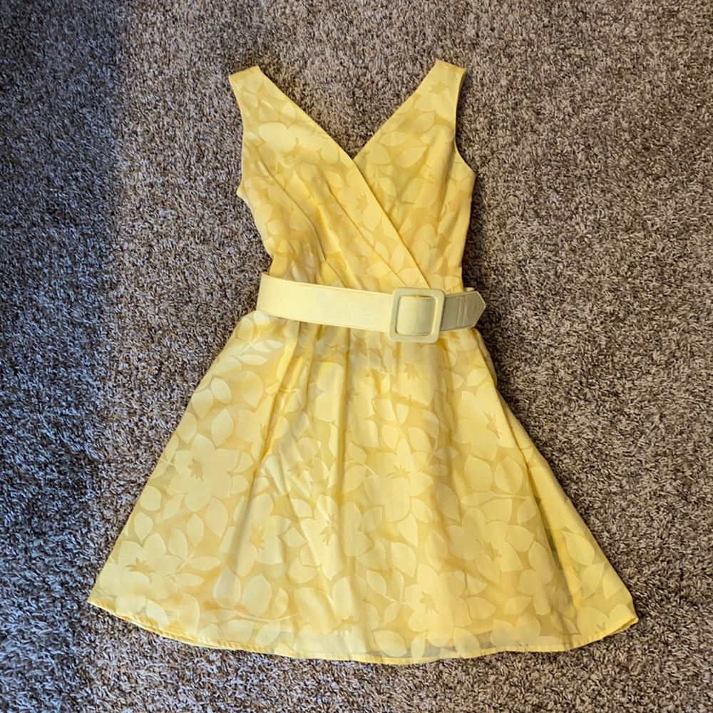 Yellow dress
